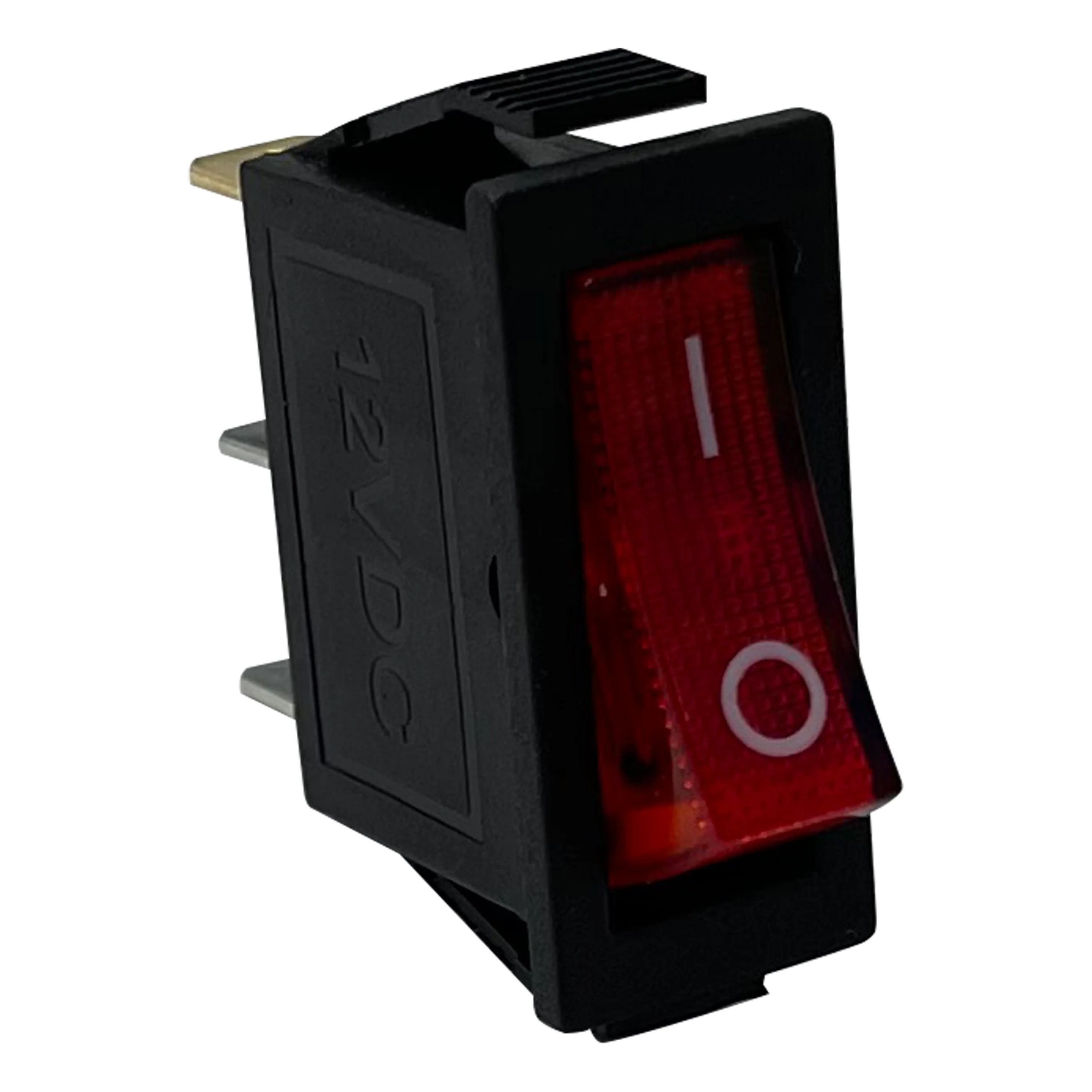 Illuminated Rocker Switch - SPST - 20A @ 12V - 1 or 4 Pack
