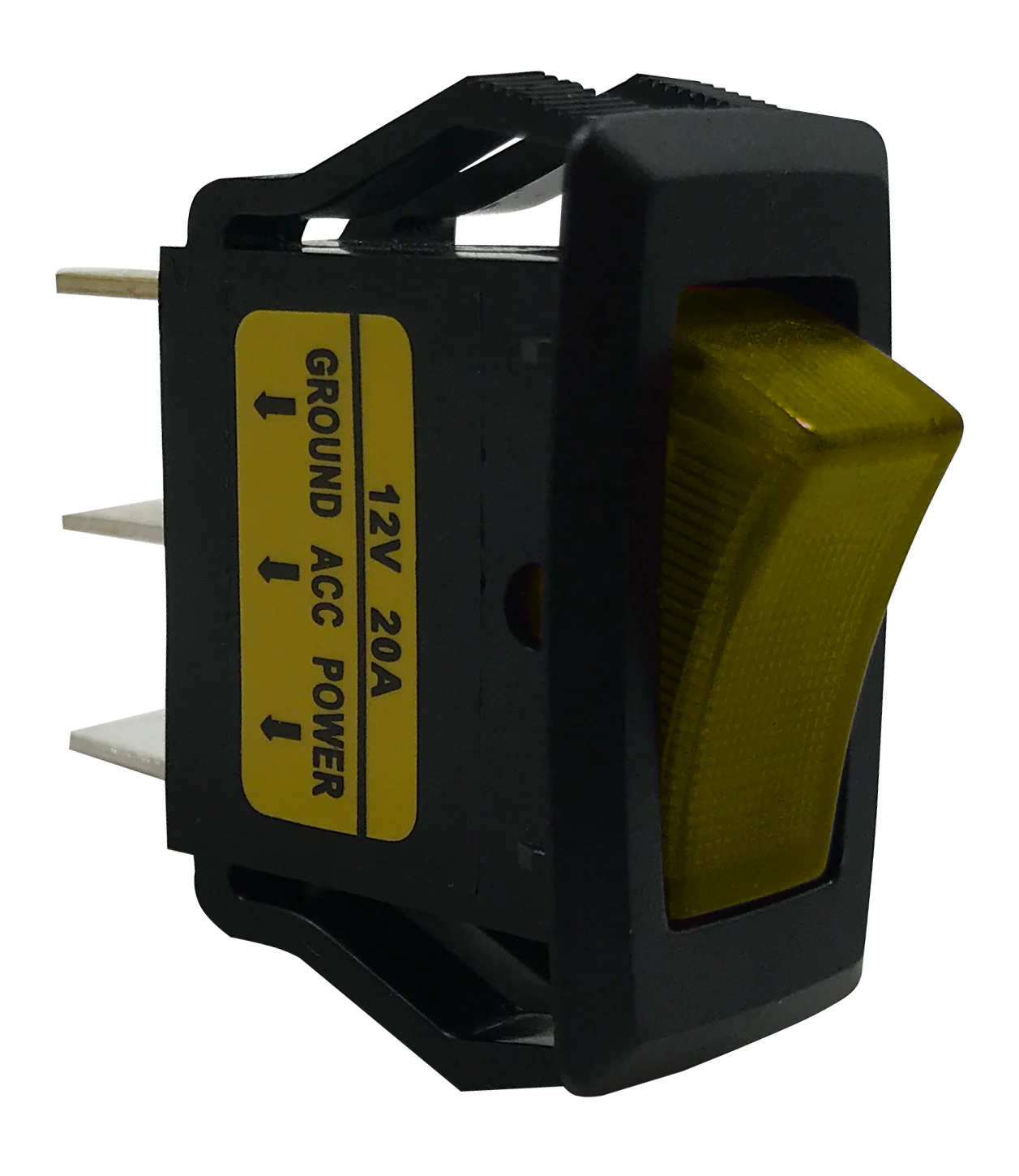 Illuminated Rocker Switch - SPST - 20A @ 12V - 1 or 4 Pack - Image 7