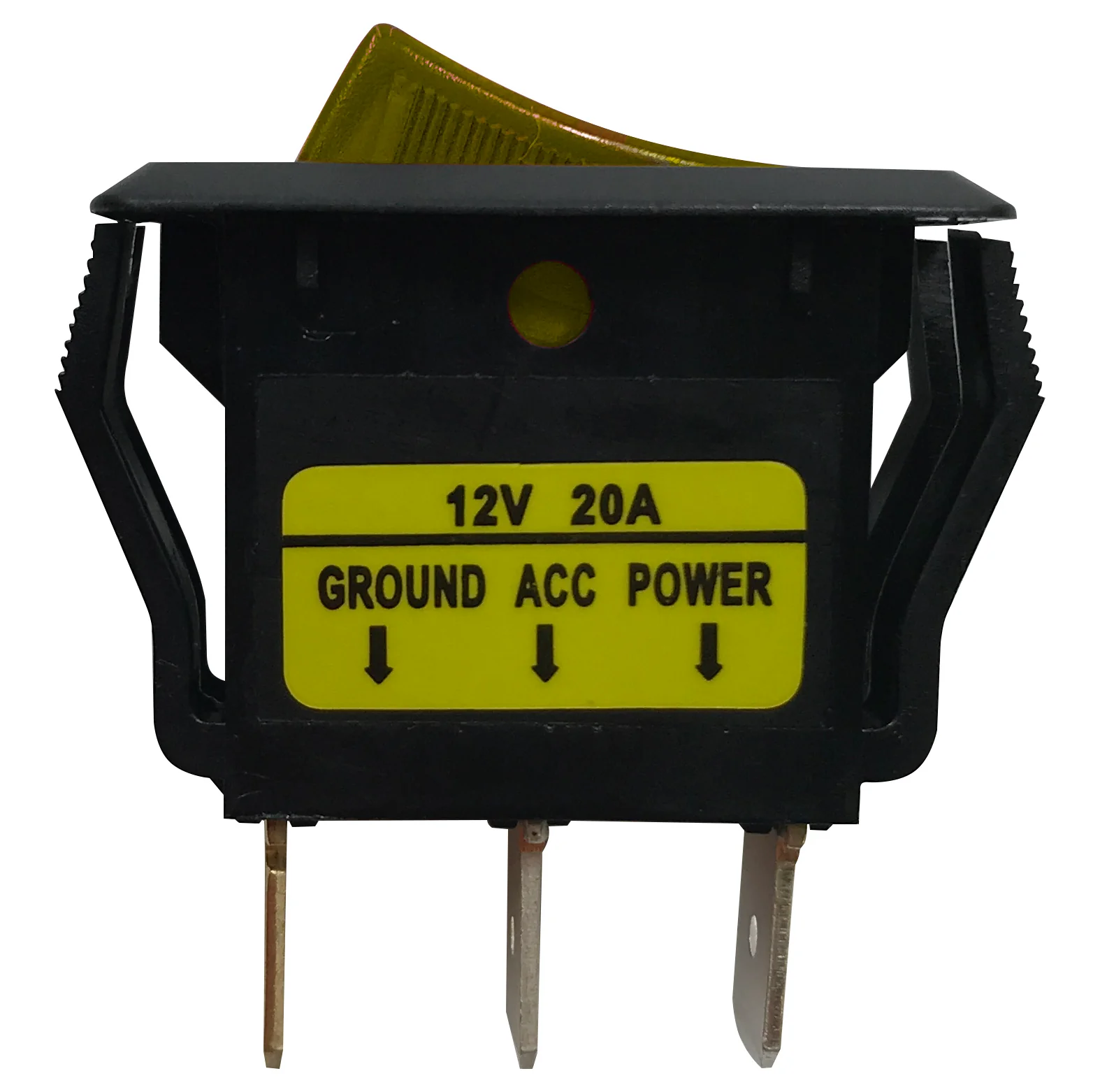 Illuminated Rocker Switch - SPST - 20A @ 12V - 1 or 4 Pack - Image 9
