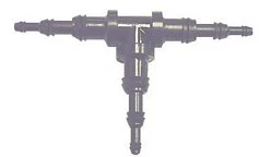 Universal Vacuum Tee 3/16" or 9/32" or 27/64", 100 pack