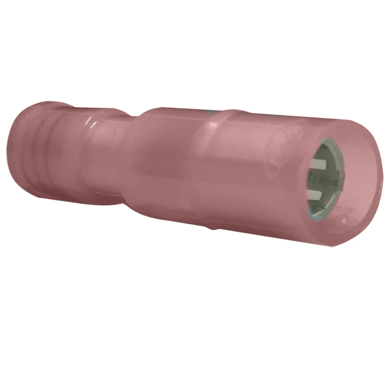 Waterproof Nylon Fully Insulated Red Female Connector 18-16 Gauge .157 Bullet - 25 or 100 Pack - Image 7