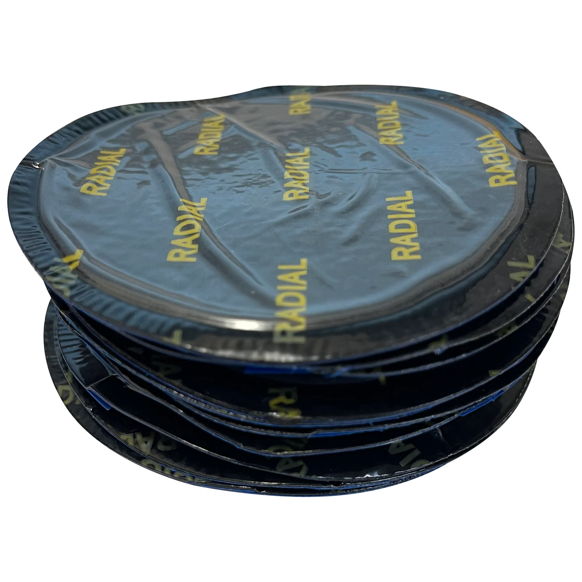 Western Weld 3 1/8" (80 mm) Large Round Double Rubber Radial Tire Repair Patch - 30 to 1000 Pack - Image 2