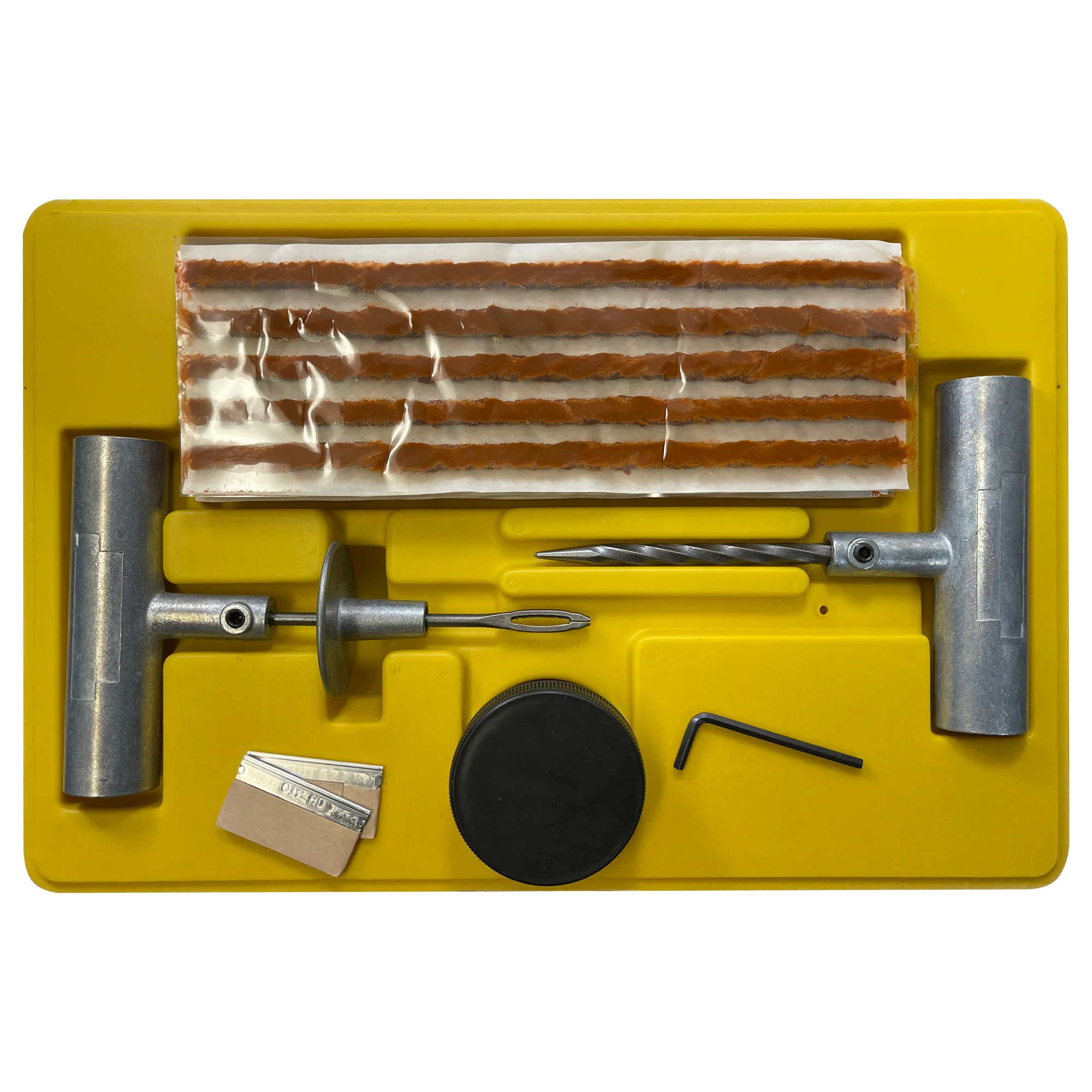 36 Piece Heavy Duty Truck Flat Tire Repair Kit Plug & Patch Tool - Made in the USA - Image 6