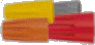 Wire Nut Assortment Screw on Connector - 100 Pack of Each Size - Image 2