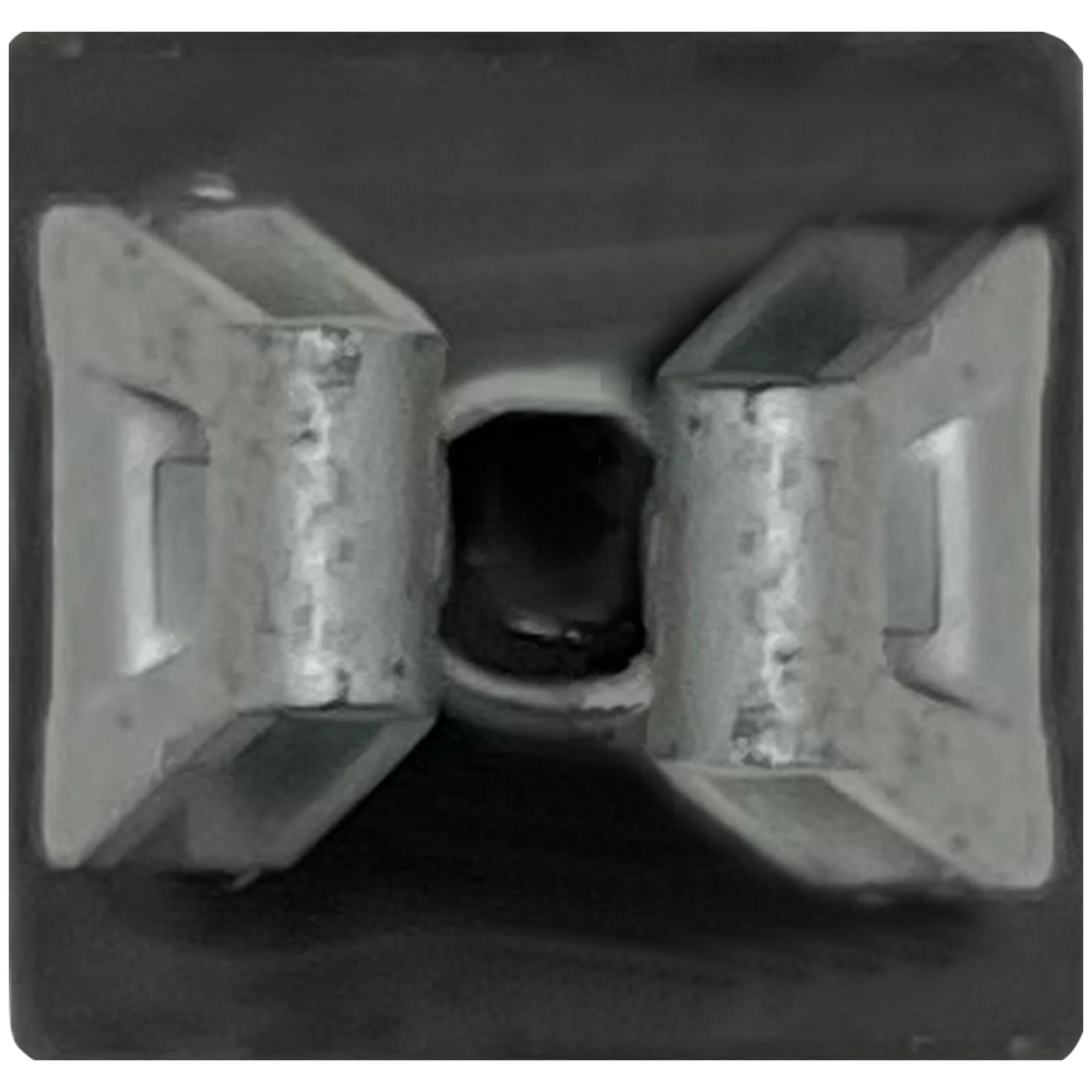 Zinc Organic Nuts W/ Silicone #8 (4.20 - 1.41mm) Screw Size - 10 Pack - Image 2